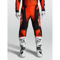 Alpinestars Pantalones Techstar Swan 2027 Cardinal Red Black White, Talla: 28