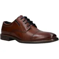 Bugatti Zapatos con cordón cognac