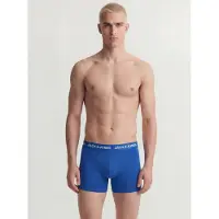 Jack & Jones Calzoncillo boxer 'JACCARL' navy / azul cielo / negro / blanco