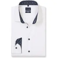 Olymp Camisa de negocios blanco