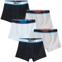 Next Calzoncillo gris moteado / rojo / negro / blanco