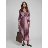 JJ REBEL Vestido camisero 'JREBWISA' lila oscuro / altrosa