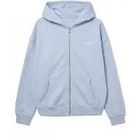 Pegador Sudadera con cremallera azul claro