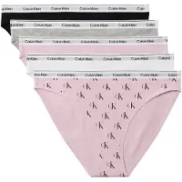 Calvin Klein Underwear Braga gris moteado / rosa / negro / blanco