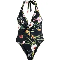Ted Baker Traje de baño crema / miel / pino / negro