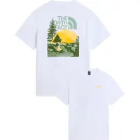 The North Face Camiseta 'PITCH A TENT' amarillo / kiwi / blanco