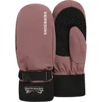 Didriksons - Kid's Lovas Mitten - Guantes size 7, marrón/negro
