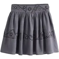 Next Falda 'Rara' azul paloma