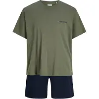Jack & Jones Pijama corto 'JACEVEREST' navy / caña