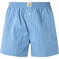 Carhartt WIP Calzoncillo boxer azul claro / azul oscuro / blanco