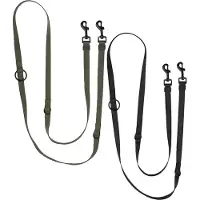51 Degrees North Wanderful Training Leash - Negro
