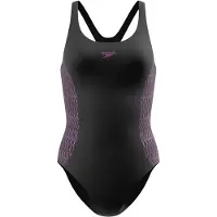 Speedo - Women's Placement Muscleback - Traje de baño size 46, azul