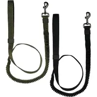 51 Degrees North Wanderful Leash Nylon Bungee - Negro - 120 cm x 1,8 mm