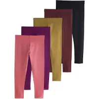 Next Leggings oliva / lila oscuro / pitaya / burdeos / negro