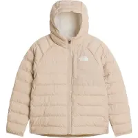 The North Face - Girl's Reversible Perrito Hooded Jacket - Chaqueta de fibra sintética size S, beige