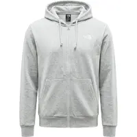 The North Face Sudadera con cremallera 'EVOLUTION SIMPLE DOME' gris claro / blanco