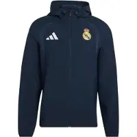 Adidas adidasCortavientos Real Madrid Tiro Travel con cierre de cremallera XS Night Navy Hombre
