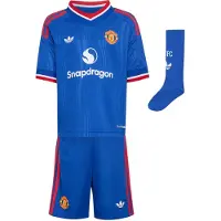 Adidas Originals adidasConjunto segunda equipación Manchester United 26/27 116 Royal Blue Niño