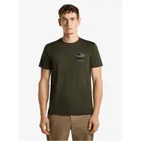 Icebreaker - Merino 150 Tech Lite S/S Tee Evolving Layers - Camiseta de merino size M, oliva