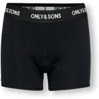 Only & Sons Junior Calzoncillo 'OSJFITZ' negro / blanco