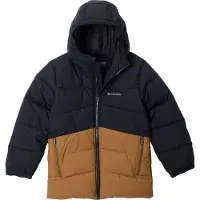 Columbia - Chaquetas de esquí niños - Arctic Blast II Jacket Black Delta de Silicona - Talla L - Negro