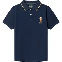 Hackett London para niño. HK5600037 Polo Harry marino (11Años= 146cm), Casual, Algodón, Manga corta, moda infantil, outlet 20