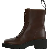 Camper para mujer. K400776-010 Botines de piel Milah marrón (38), 5 a 8cm, Ninguno, Clásico, outlet 2026.