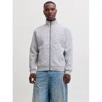 Jack & Jones Sudadera con cremallera 'JJEBradley' gris claro