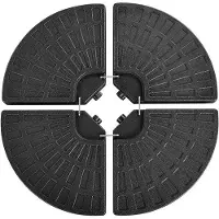 OEM Soporte para sombrillas de 4 piezas, con base en forma de cruz y peso