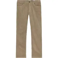Volcom - Pantalones - Solver 5 Pocket Corduroy Pant Brindle de Algodón - Talla 34 US - Beige