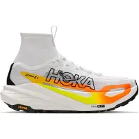 Hoka One One - Zapatillas de trail - Tecton X 4 W Frost/Neon Tangerine para Mujer - Talla 38 - Gris