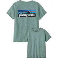 Patagonia - Women's P-6 Logo Responsibili-Tee - Camiseta de manga corta size XS, turquesa