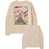 Patagonia - L/S Cloud Crag T-Shirt - Camiseta de manga larga size XL, beige