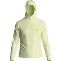 Compressport - Ropa para trail running - Hurricane Waterproof Jacket M Lime - Talla M - Verde