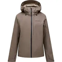 Peak Performance - Chaquetas de esquí - M Maroon Insulated Jacket Terrain Tan - Talla S - Marrón