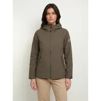 Ecoalf para mujer. MCWGAJKDILUV0434W26-056 Chaqueta Diluvio verde oliva (XS), Casual, Poliéster Reciclado, outlet 2026.