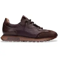 Hispanitas para mujer. HI264955 Zapatillas de Piel Oregon marrón (38), Plano, Cordones, Casual, outlet 2026.