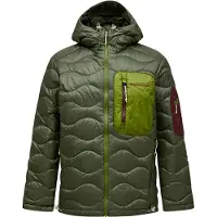 Peak Performance - Helium Utility Down Hood - Chaqueta de plumas size S, oliva