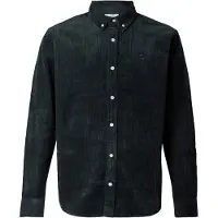 Carhartt WIP - Camisas - L/S Madison Cord Shirt Raven - Talla XL - Negro