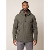Ecoalf para hombre. MCMGAJKDILUV0434W26-056 Chaqueta Diluvio verde oliva (S), Casual, Poliéster Reciclado, outlet 2026.