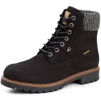 Camel active Botines con cordones negro