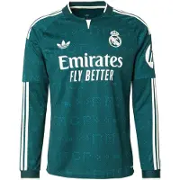 Adidas Camiseta de fútbol 'Real Madrid 26/27' esmeralda / verde oscuro / blanco
