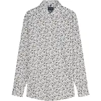 Olymp Camisa marrón claro / pino / blanco