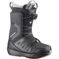 Salomon Snowboard - Botas de snowboard mujer - Pearl BOA Black/Wrought Iron para Mujer - Talla 41,5 - Negro