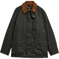 Barbour para hombre. MWX2588 Chaqueta Icons Ashby Wax verde (XXL), Casual, Algodón, outlet 2026.