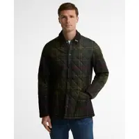 Barbour para hombre. MQU1909 Chaqueta acolchada Liddesdale verde (S), Casual, Multicolor, Poliéster, outlet 2026.