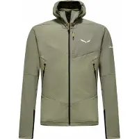 Salewa - Forros polares - Ortles Fleece Hd FZ M Faded Green - Talla S - Verde