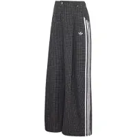 Adidas adidasPANTALÓN CHECKS TROUSER LOOSE XL Black / Grey Three / Utility Black Mujer