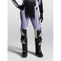 Alpinestars Stella Techstar Swan Mujer Pantalón de cross Negro/Morado 26 mujeres