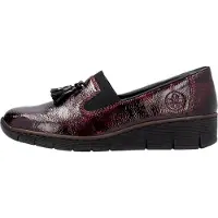 Rieker Zapatillas 'Softlack-Slipper' rojo